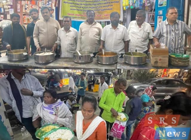 పౌర్ణమి సందర్భంగా అన్నదాన కార్యక్రమం..
