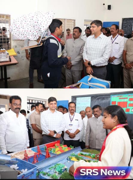 నూతన పరిశోధనలకు కామారెడ్డి సైన్స్ ఫెయిర్ వేదిక కావాలి : జిల్లా కలెక్టర్...